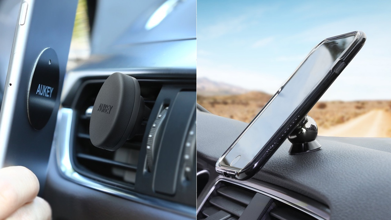 Aukey Car Mount, $4 with code AUKEYHD8 | Anker Magnetic Car Mount, $12